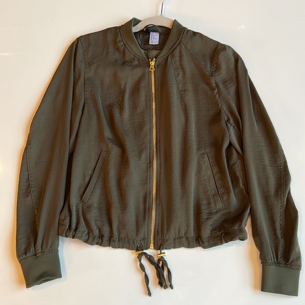 Bomber jacket khaki green